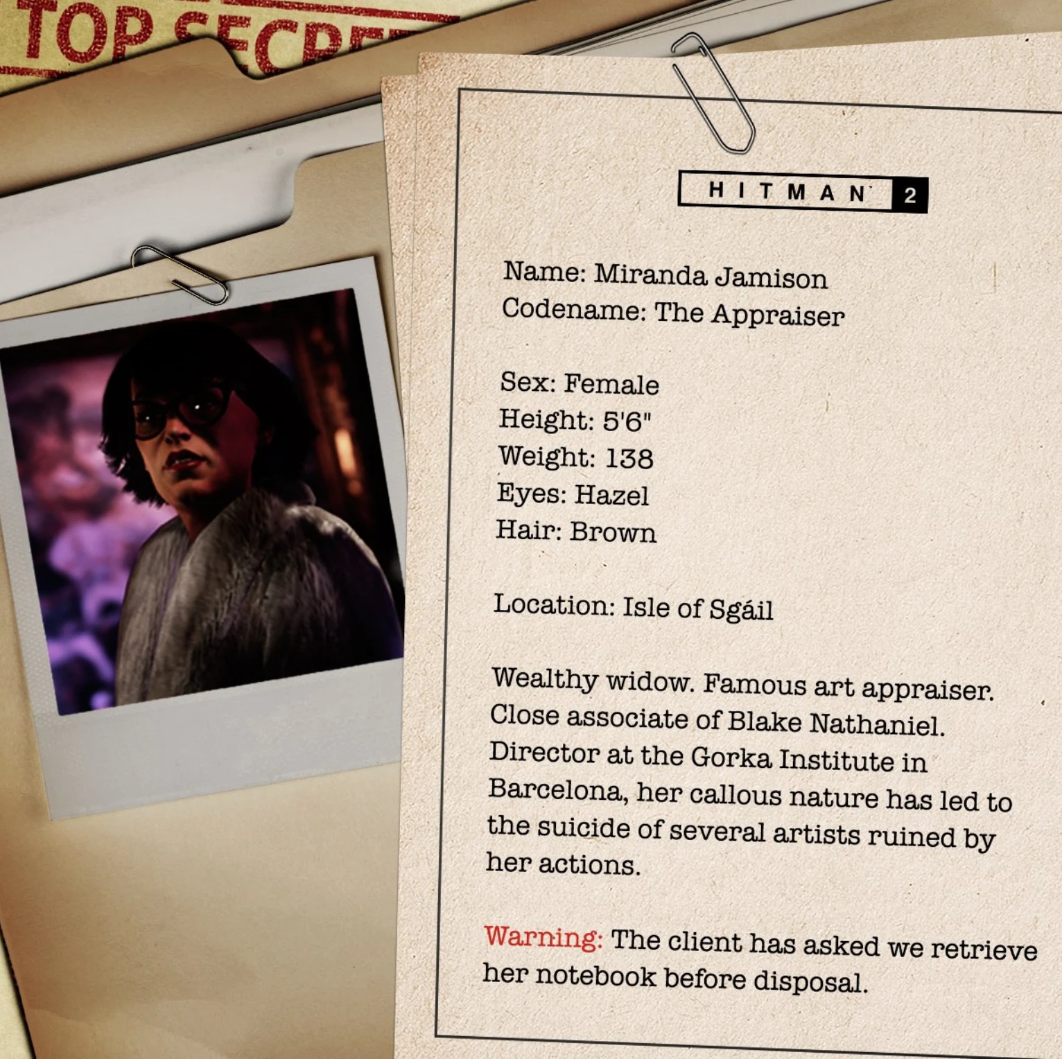 Досье на Джеймисон