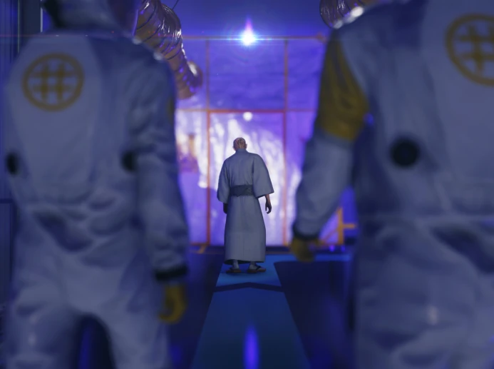 0-й пациент в сопровождении исследователей