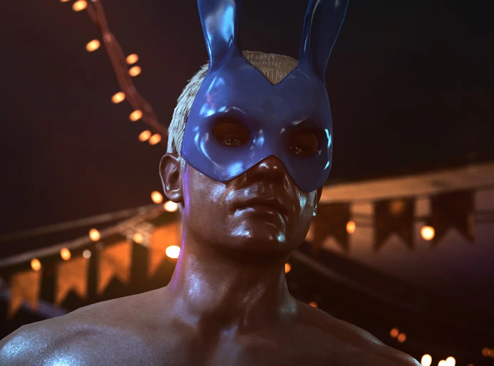 Синий Кролик в игре