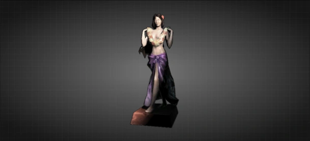 Гавайская танцовщица