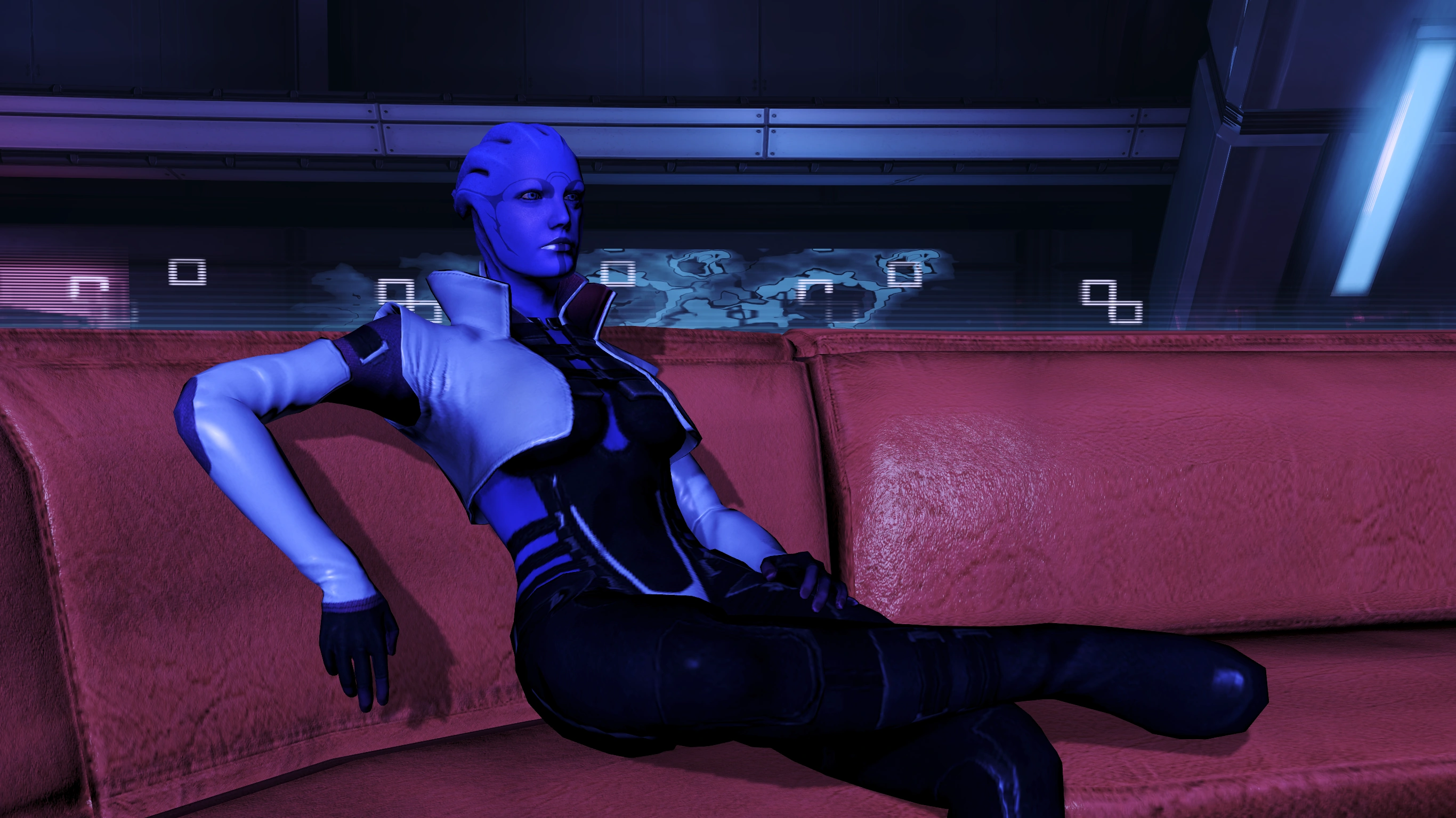 ME3 Ария Т'Лоак Чистилище