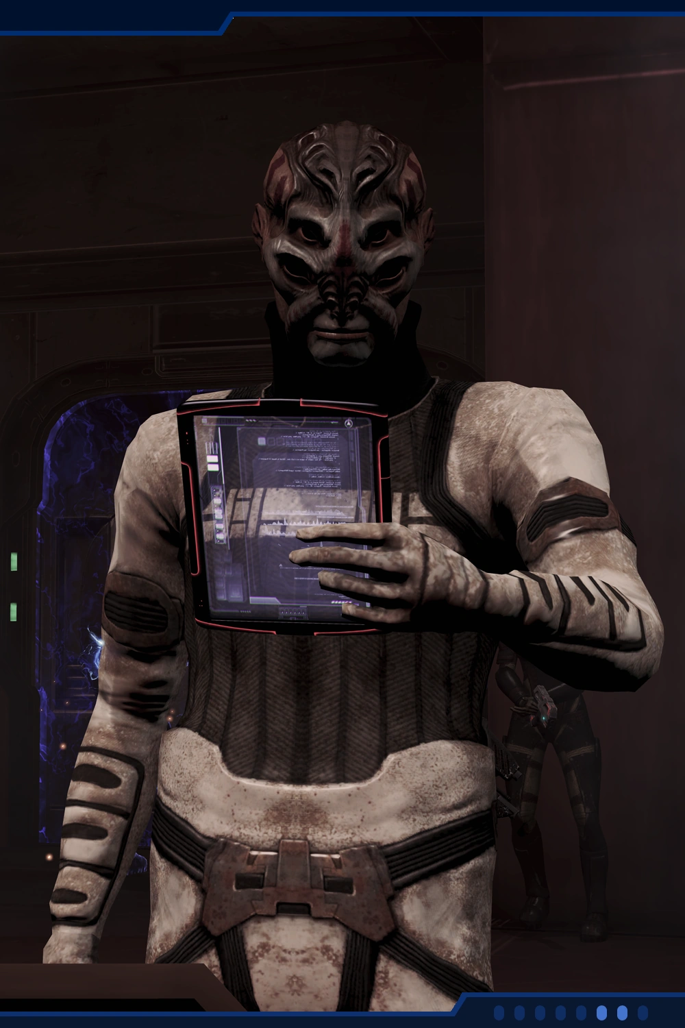 ME3 Механик Арии Портрет