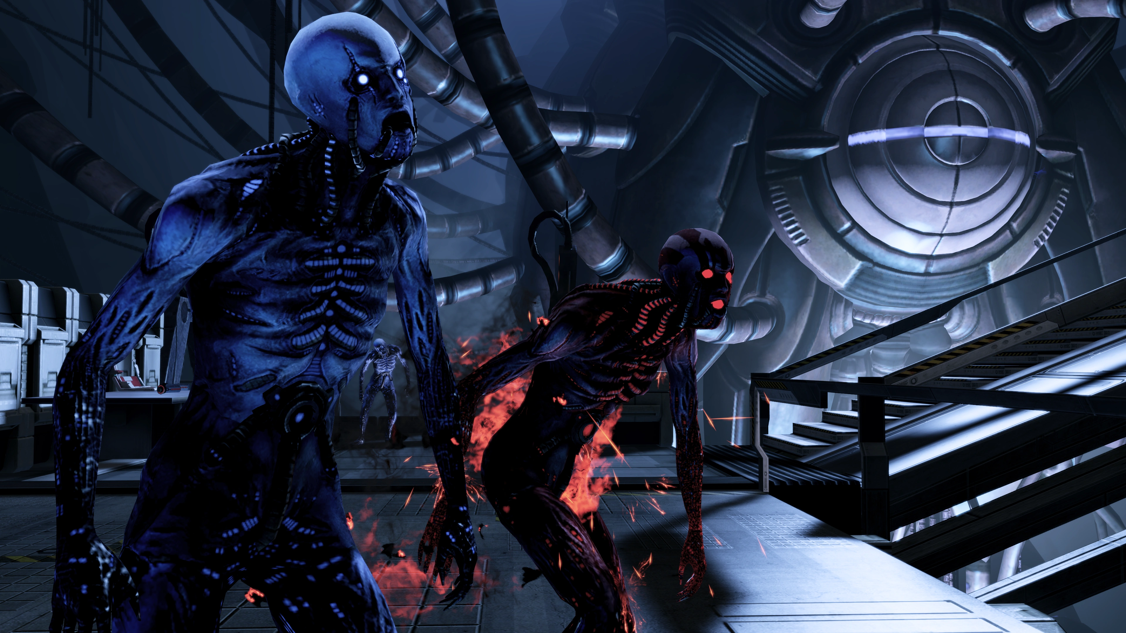 Хаски, защищающие 