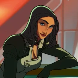 Miranda Character Galaxy Shot