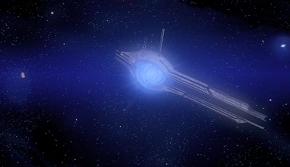 Ретранслятор Харон на карте Солнечной системы в Mass Effect 2