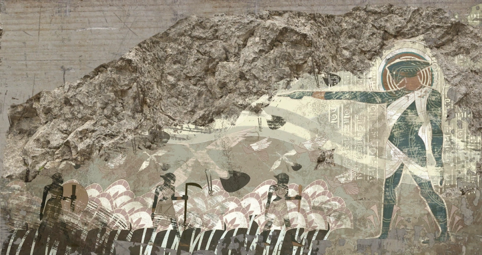 Наскальная живопись азари