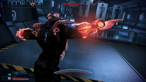 Страж завершает атаку