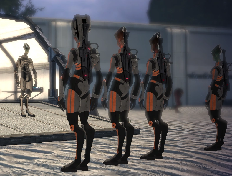 Оперативники саларианской ГОР