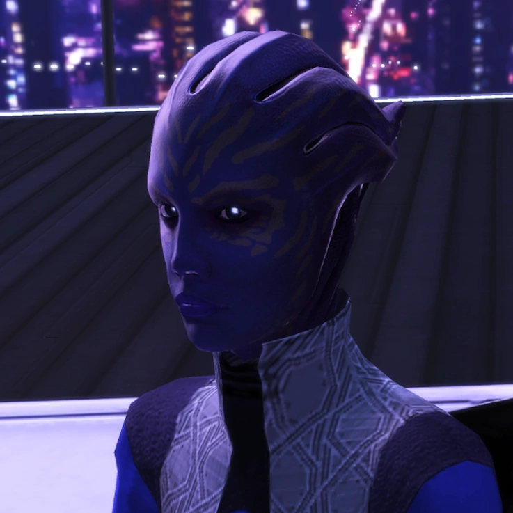 Персонажи ME Азари с Цитадели №1