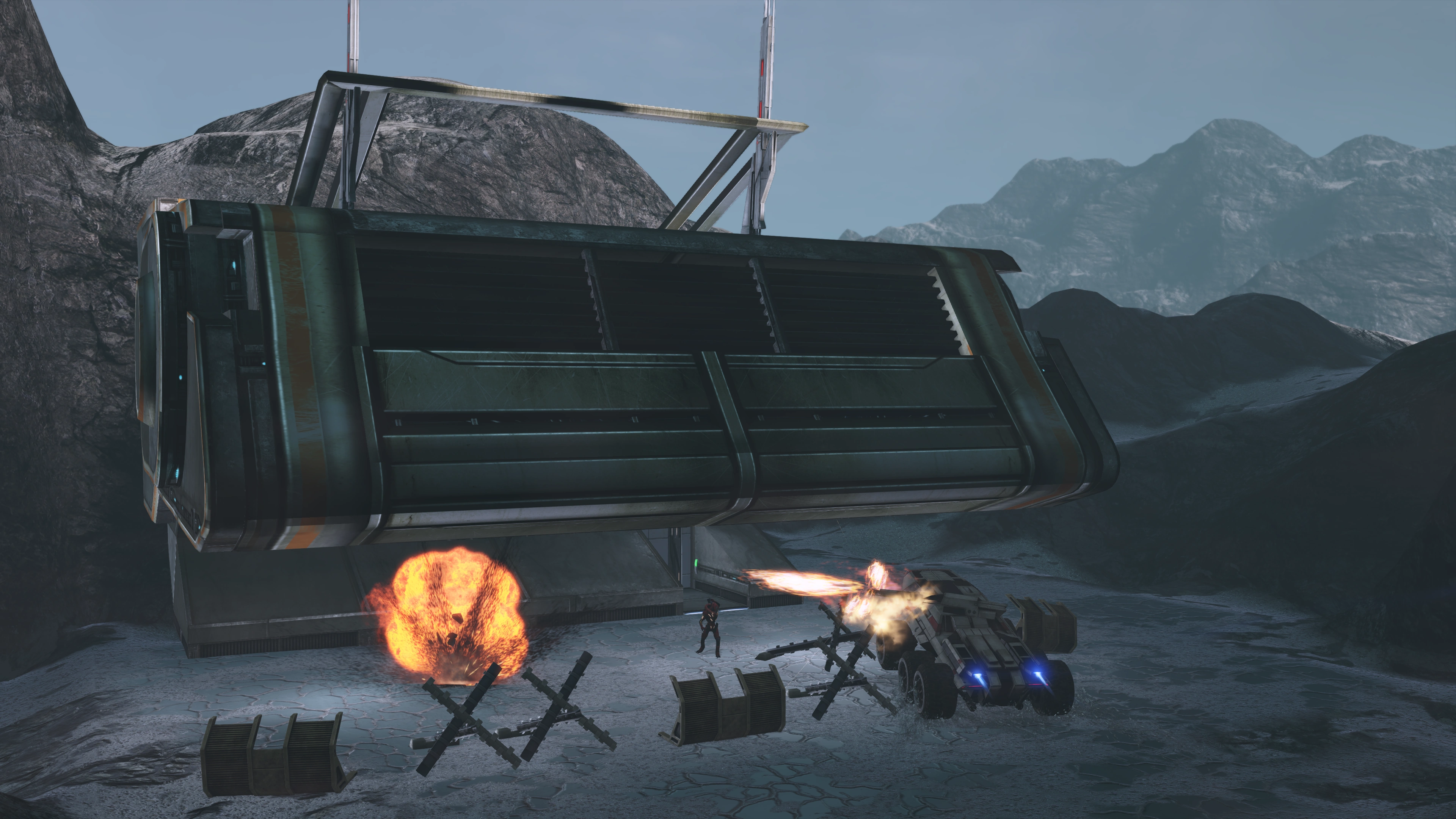 Tuntau base exterior