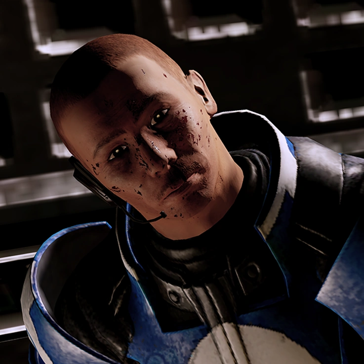 Персонажи ME2 Раненый наемник