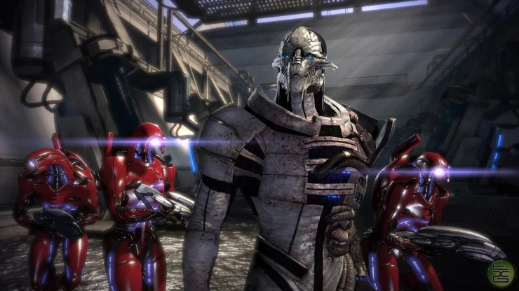 Saren Geth Troopers Virmire