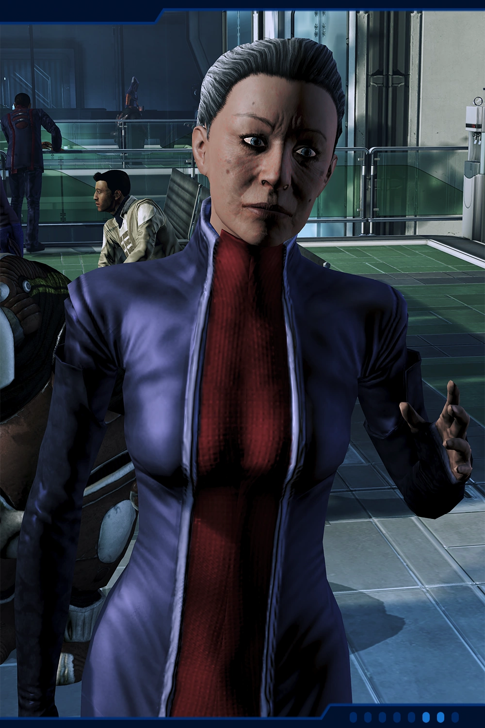 ME3 Пожилая женщинаПортрет