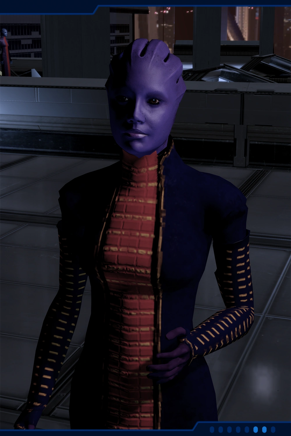 ME2 Азари на ИллиумеПортрет