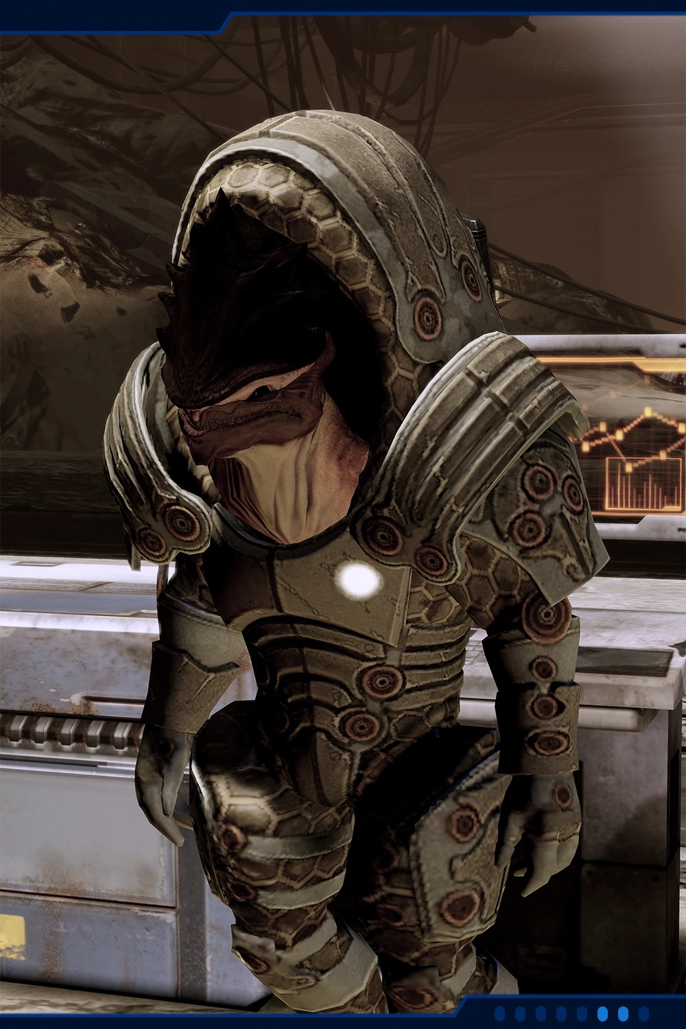 ME2 Командир разведчиковПортрет