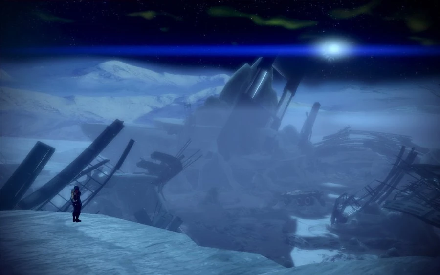 Normandy SR1 Crash Site