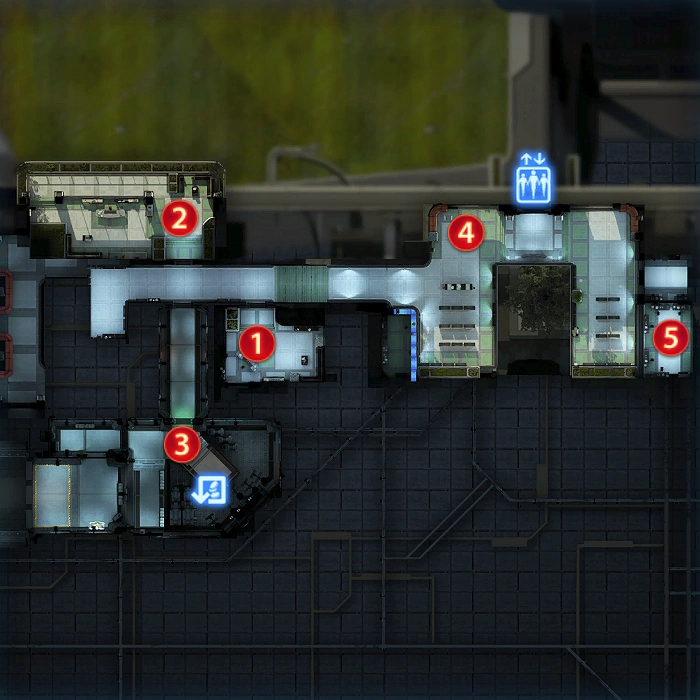 Карта посольства