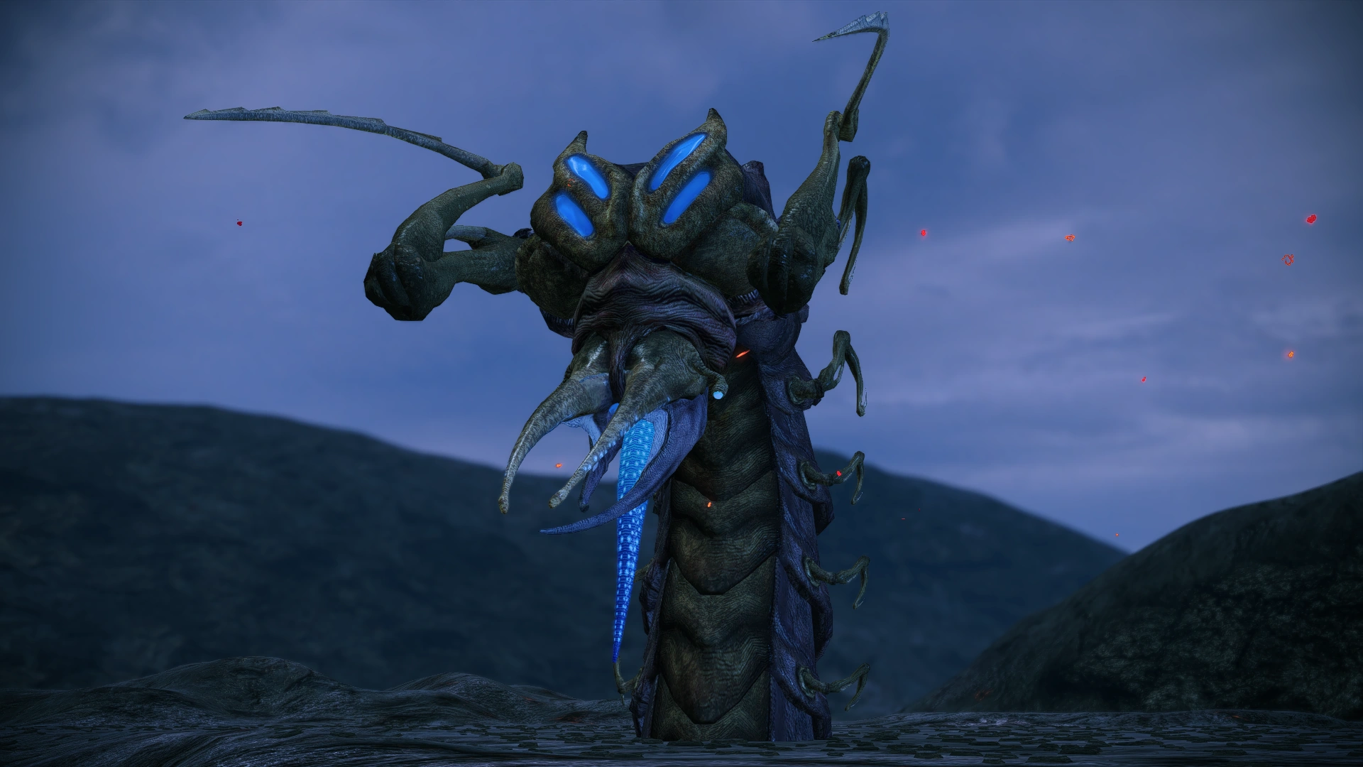 Молотильщик атакует