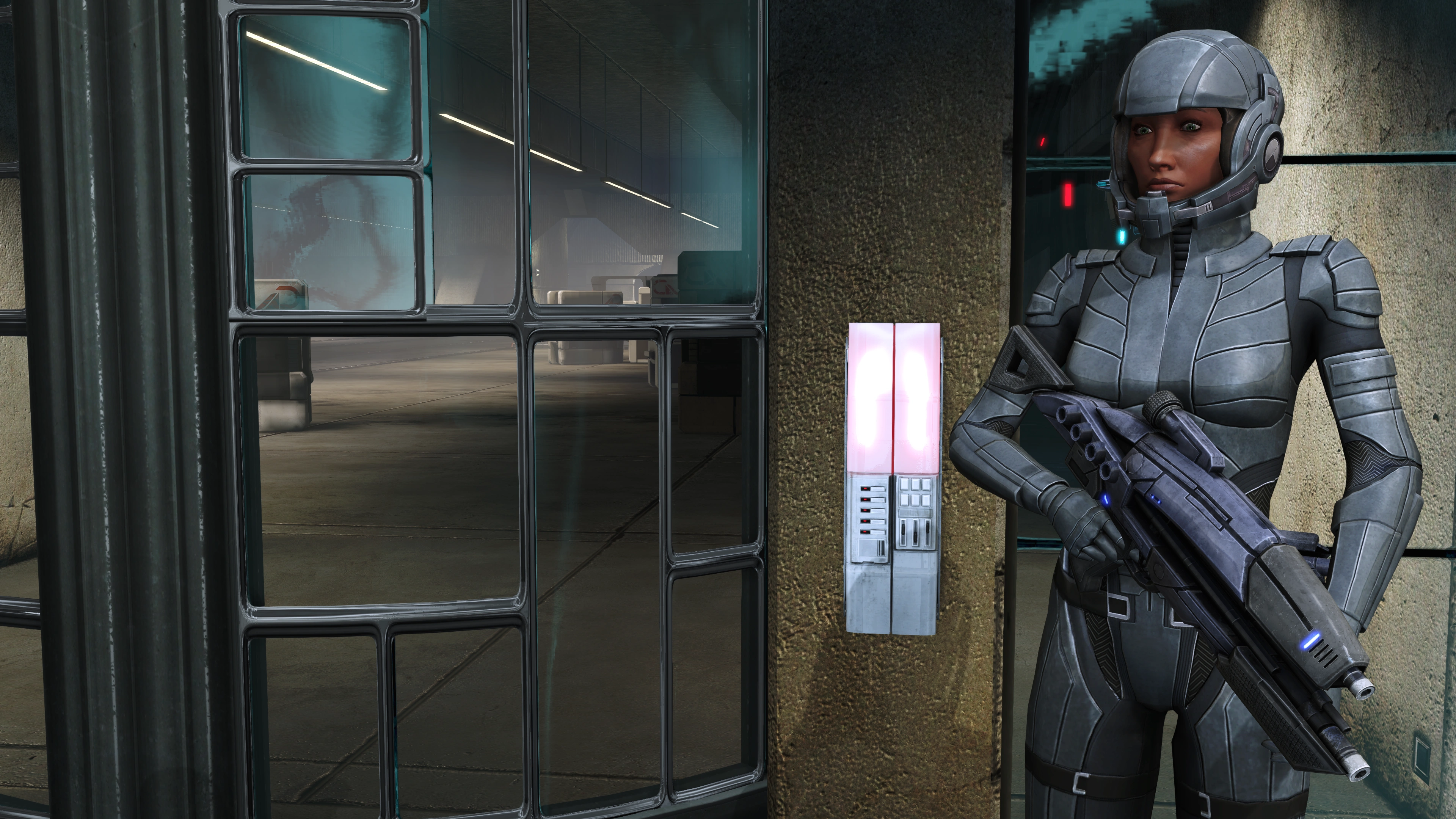 Port hanshan garage - no pass no entry