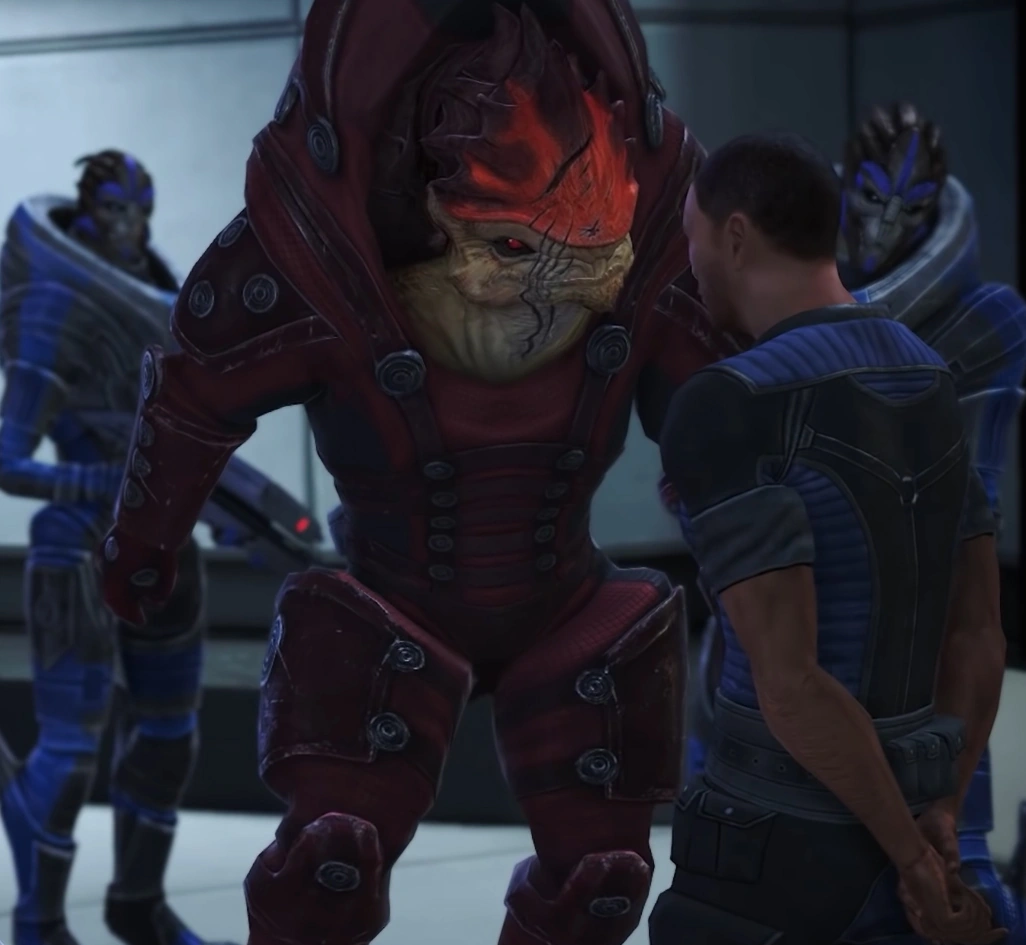 Цитадель Серый Посредник Портрет