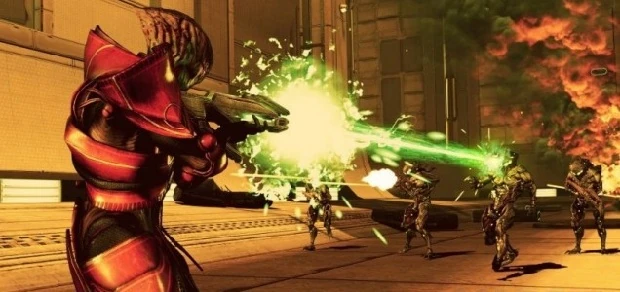 Протеане борются с бывшими собратьями, порабощенными Жнецами