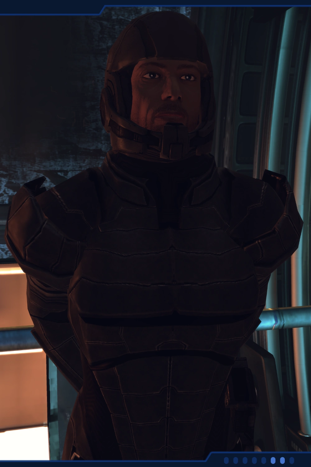 Охранник ЭРКС №4Портрет