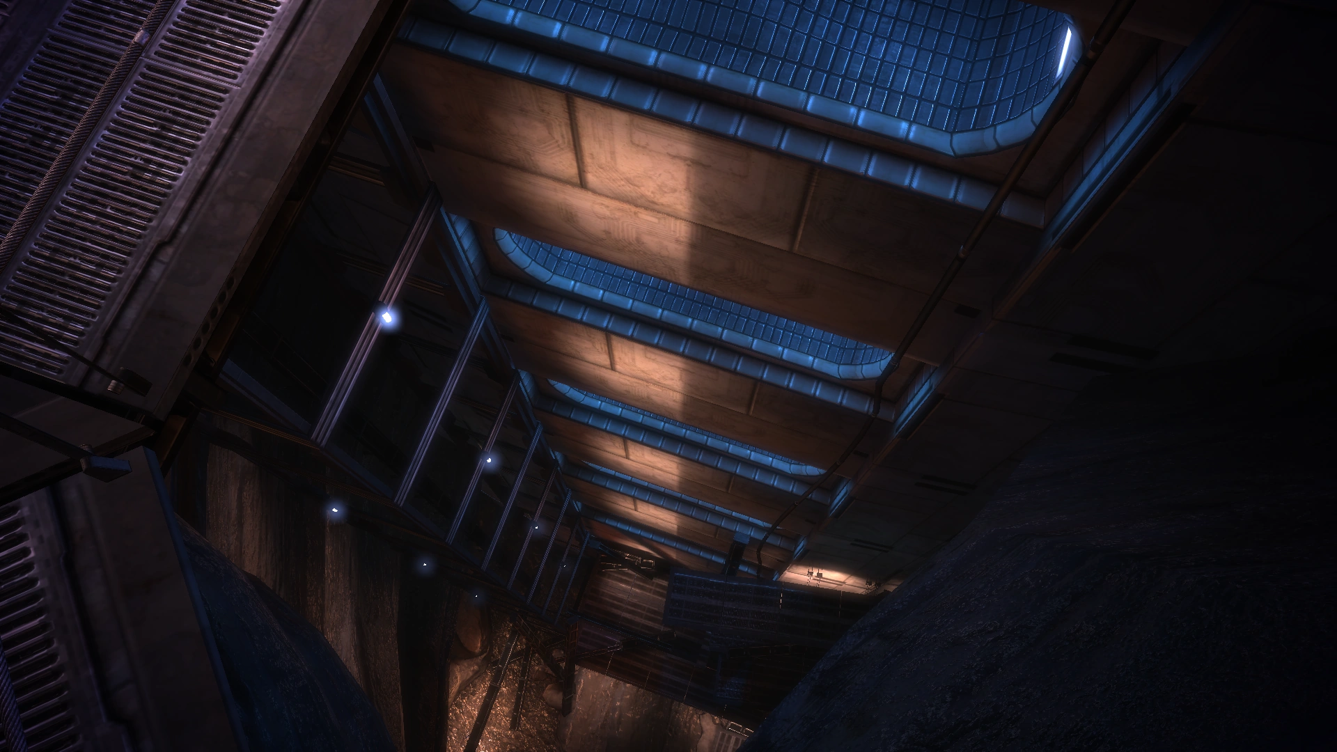 ME Терум, Руины, шахта