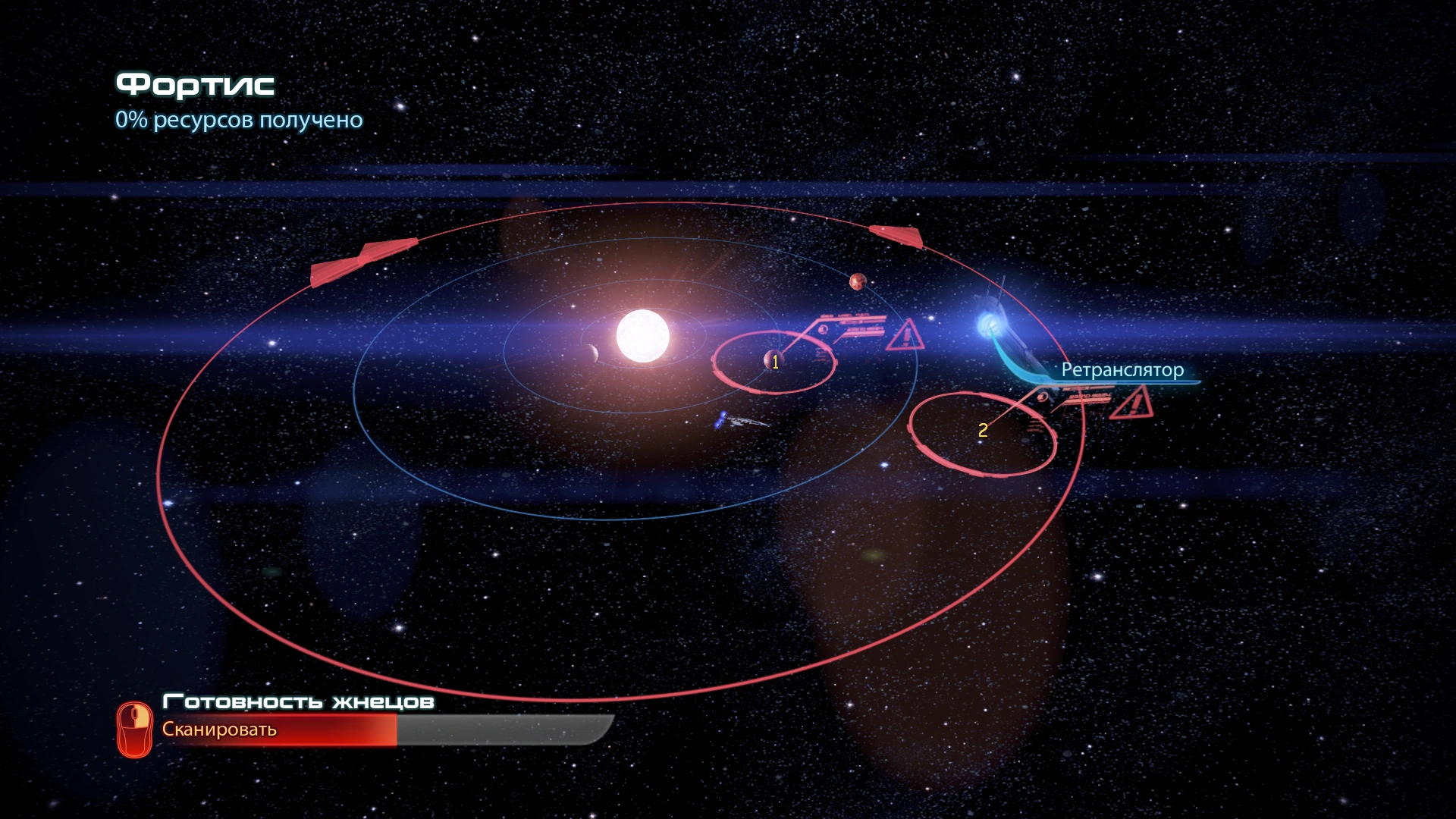 Предварительно, без учета остальных систем скопления