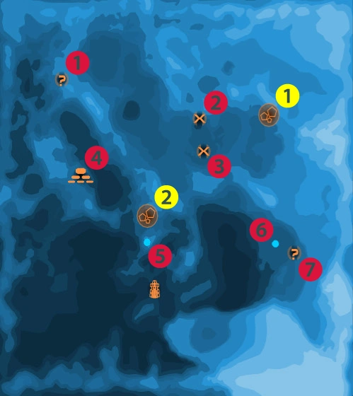 Карта примечательных мест Требина
