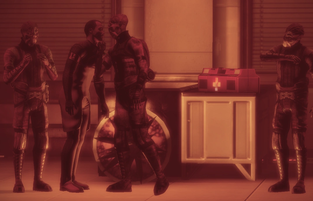 Dossier Prof - Batarians threaten Daniel