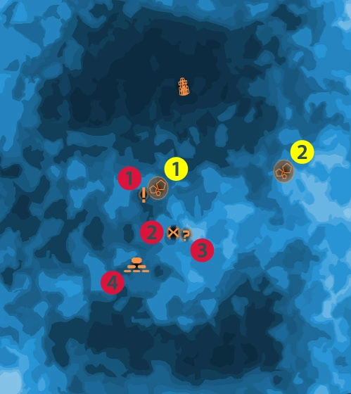 Карта примечательных мест Кленсаля