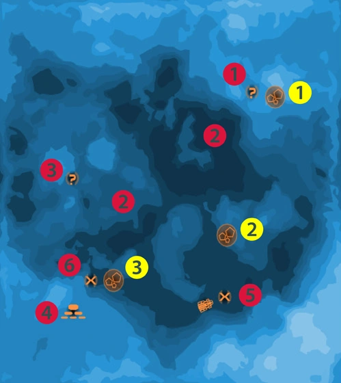 Карта примечательных мест Непмоса
