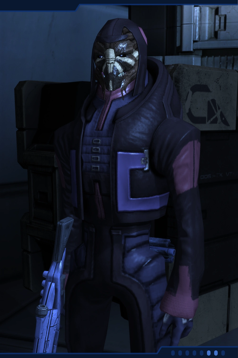 Турианец-телохранительПортрет