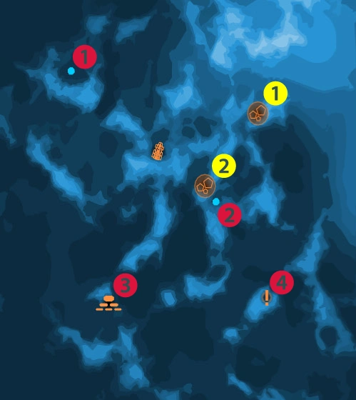 Карта примечательных мест Мавигона