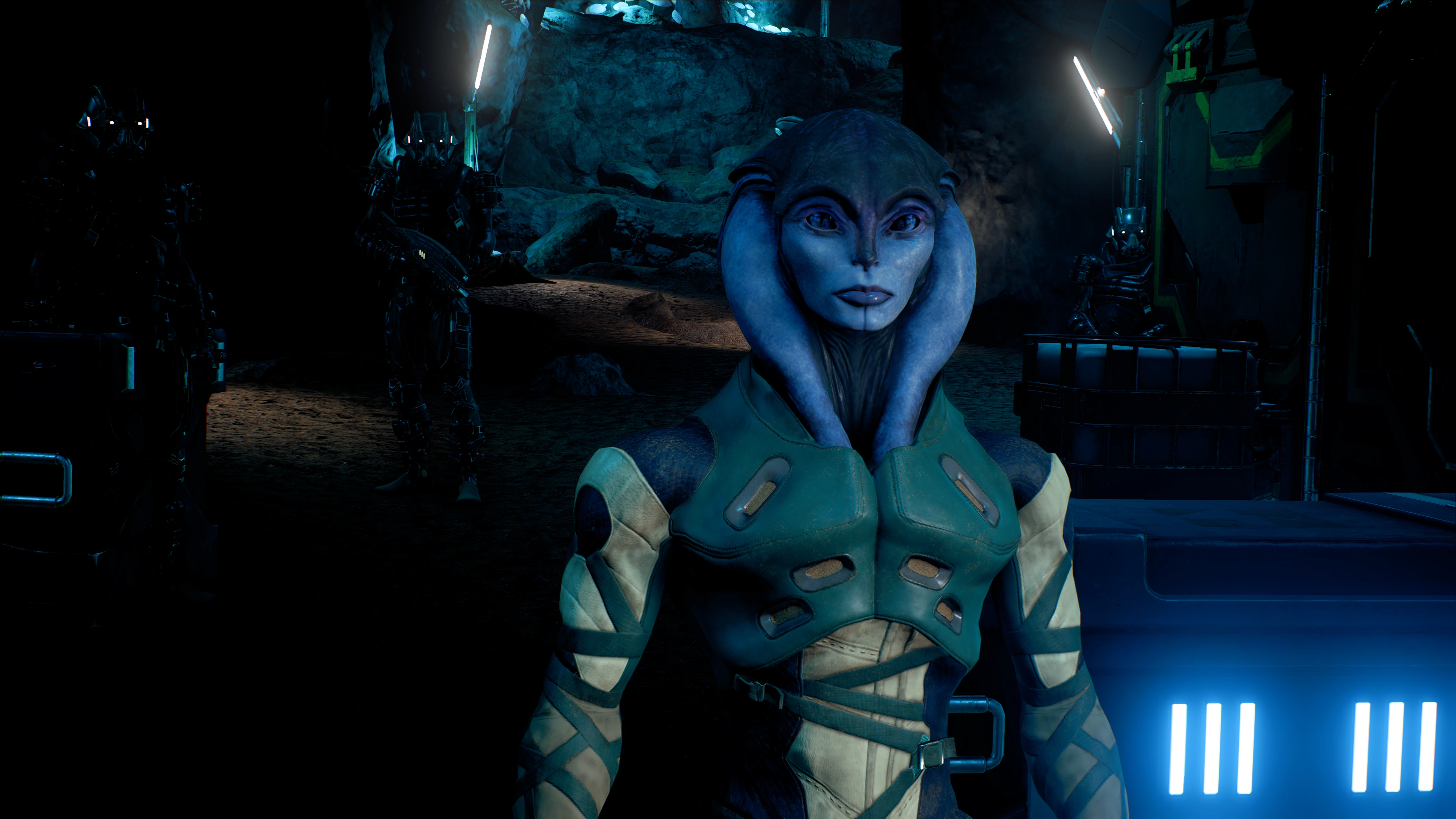 That's a lot of *outsider* guards for something supposed to be a secret