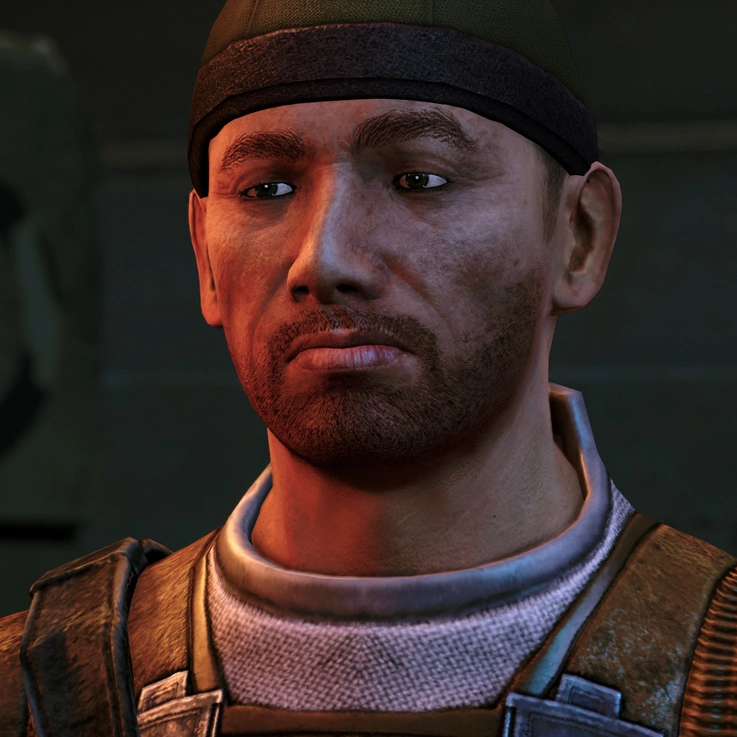 Персонажи ME LE Пауэлл