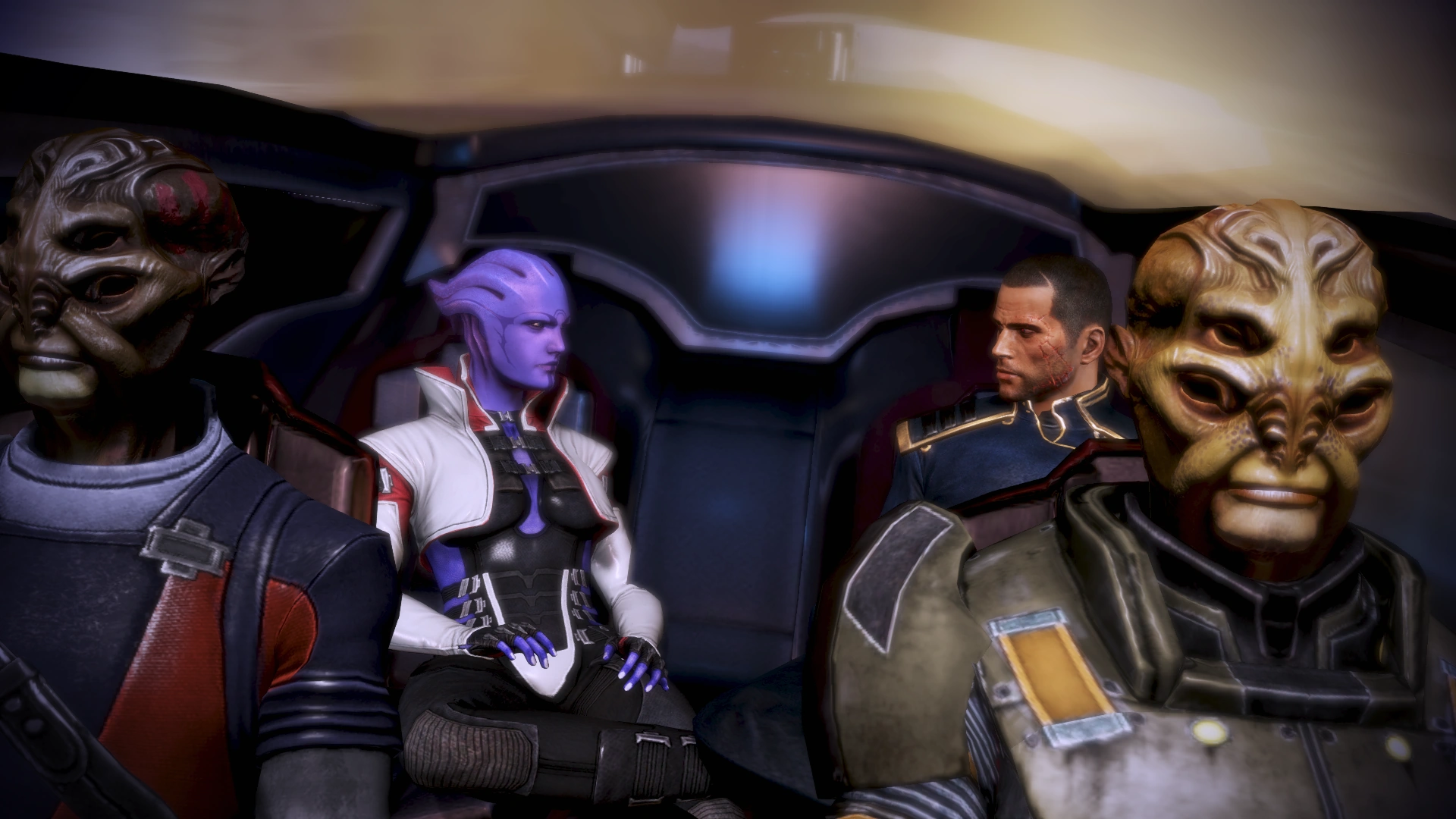 Цитадель, встреча с Арией