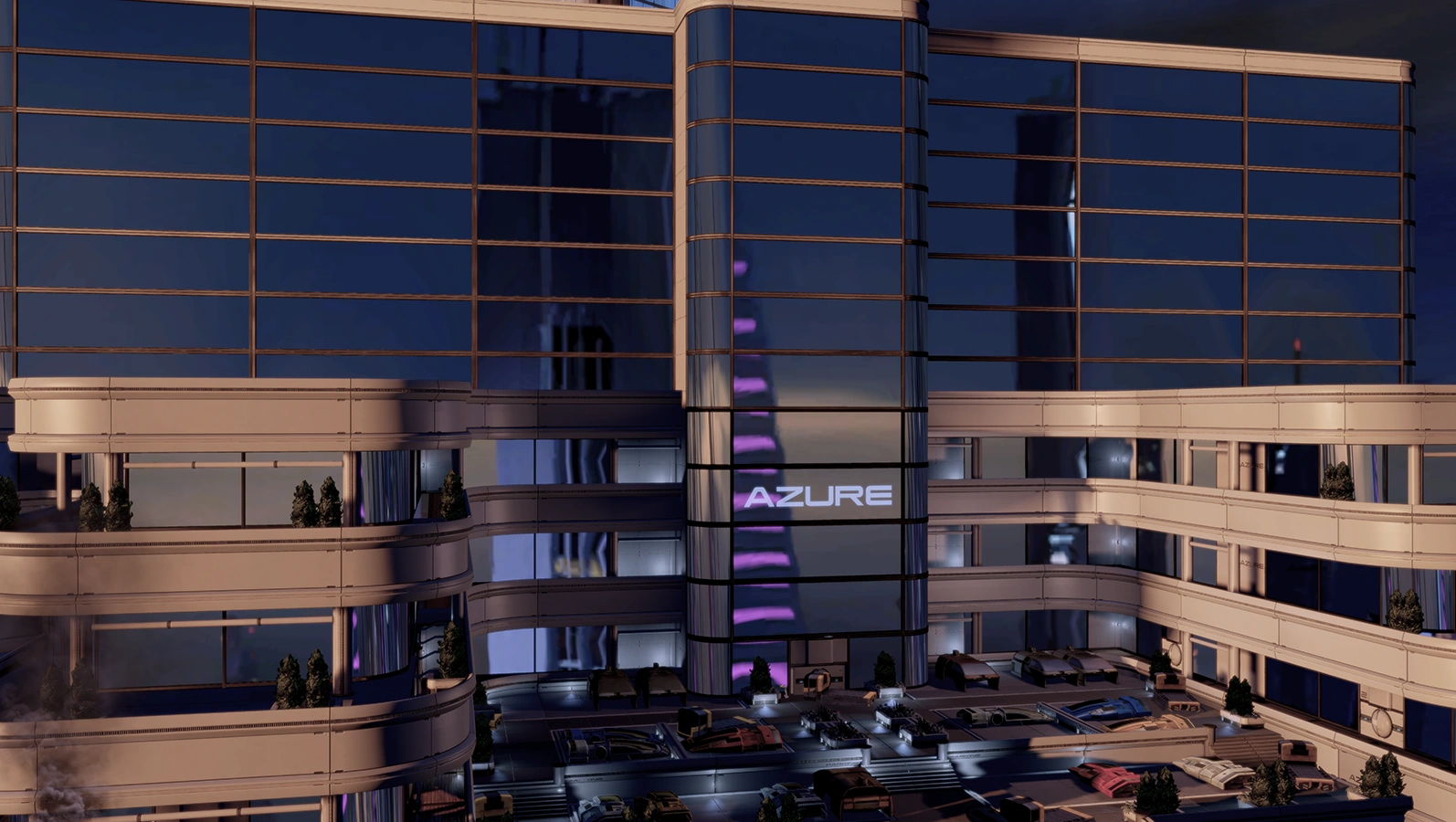 Лазурь общий вид