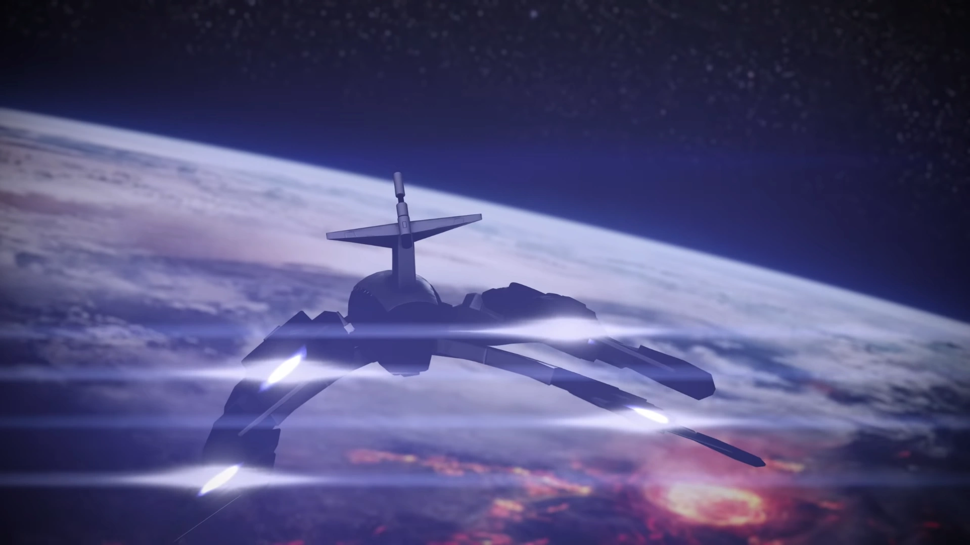 ME Иден Прайм - посадка