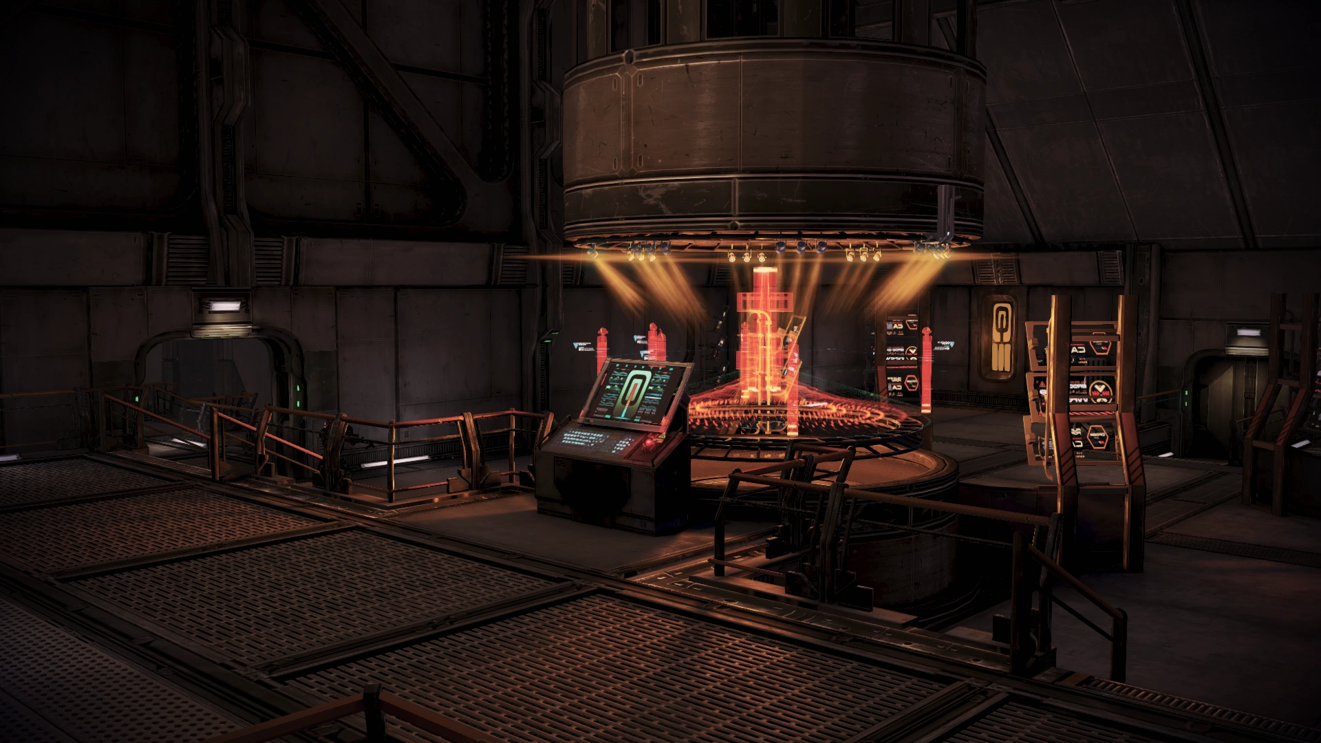 Омега, панель реактора