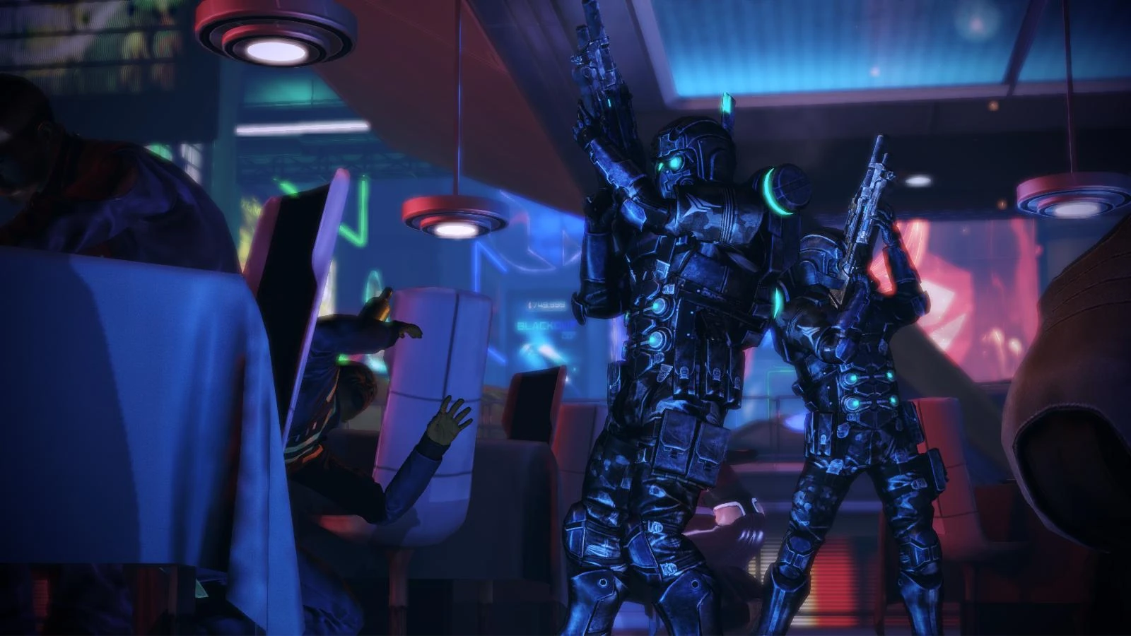 Наемники в суши-баре