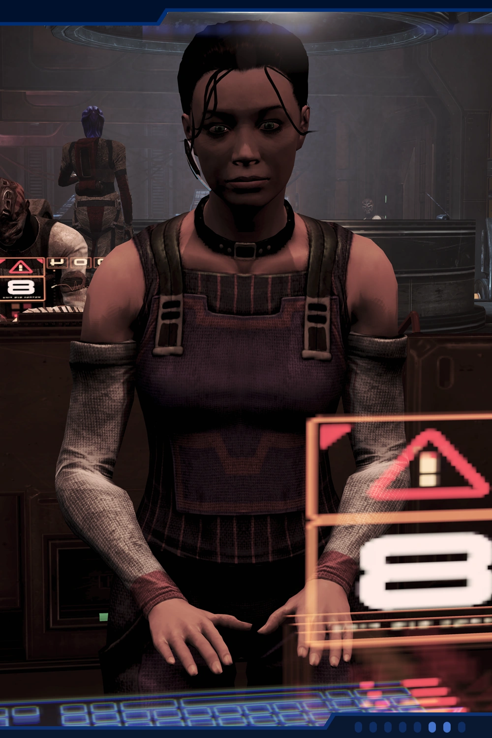 ME3 Хакер Арии Портрет