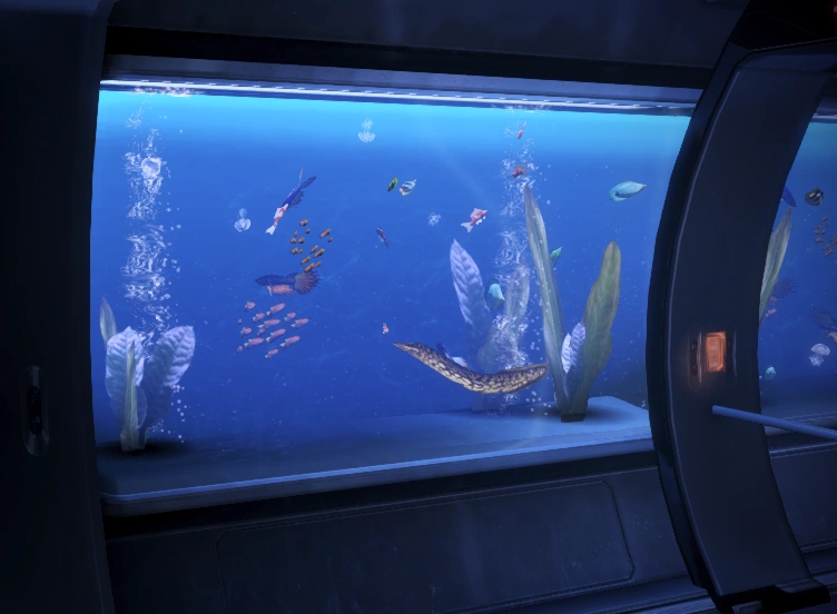 Все доступные рыбки в «Mass Effect 3»