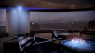 Особняк спальня вид из окна