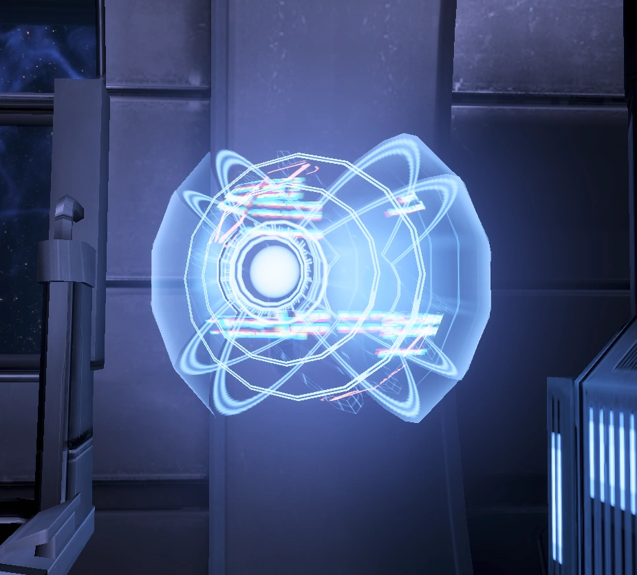 Glyph aboard the Normandy