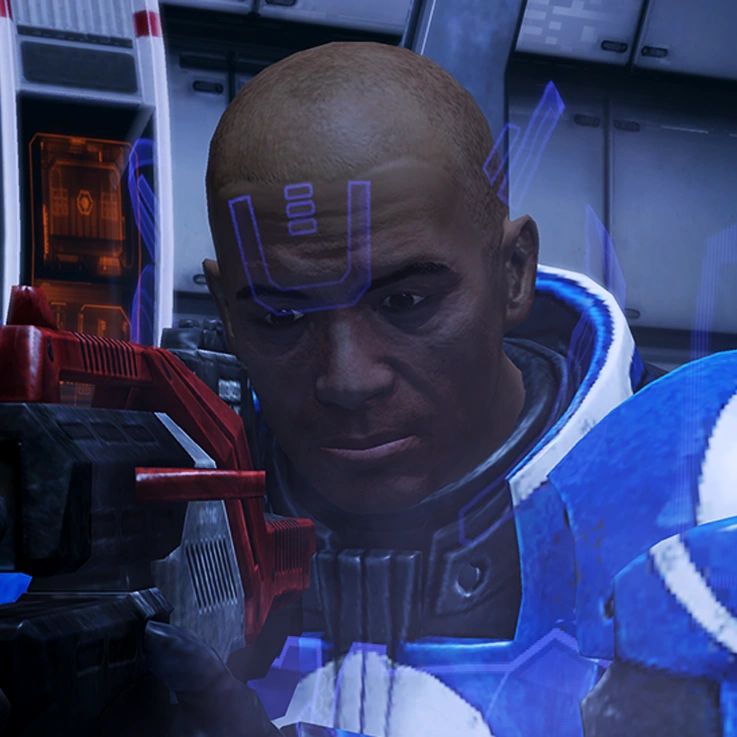 Персонажи ME2 Капитан Наром