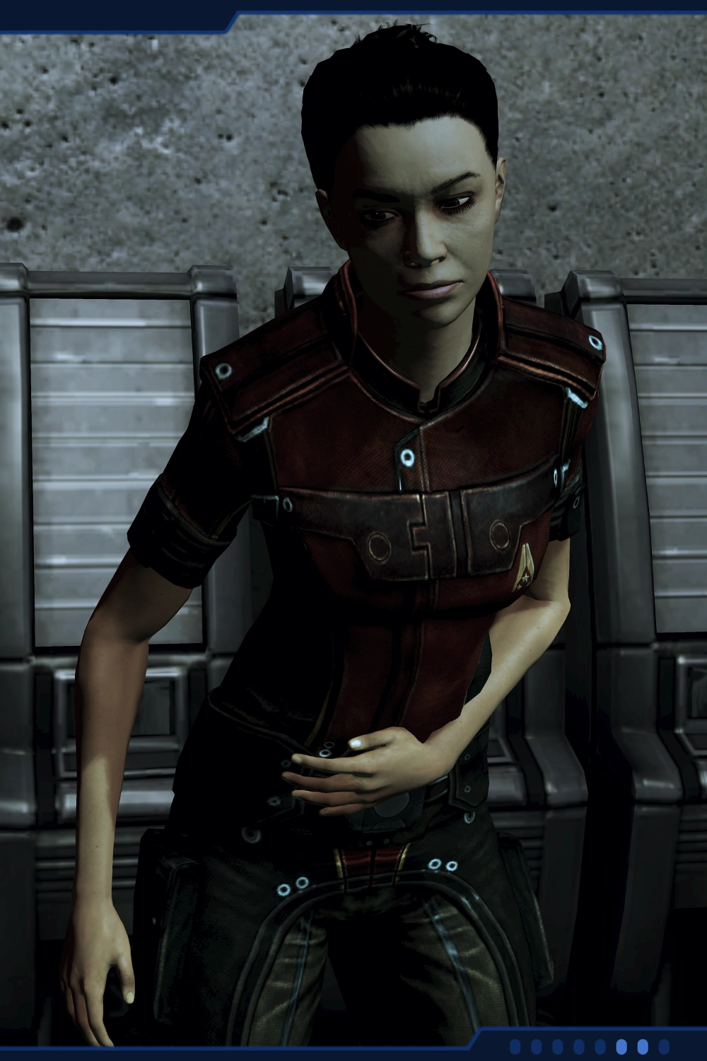 ME3 Шон БелларминПортрет