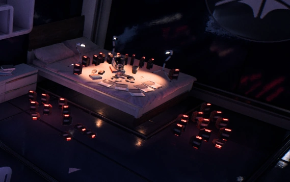 Мемориал Ишаре в ее каюте на Левсинии