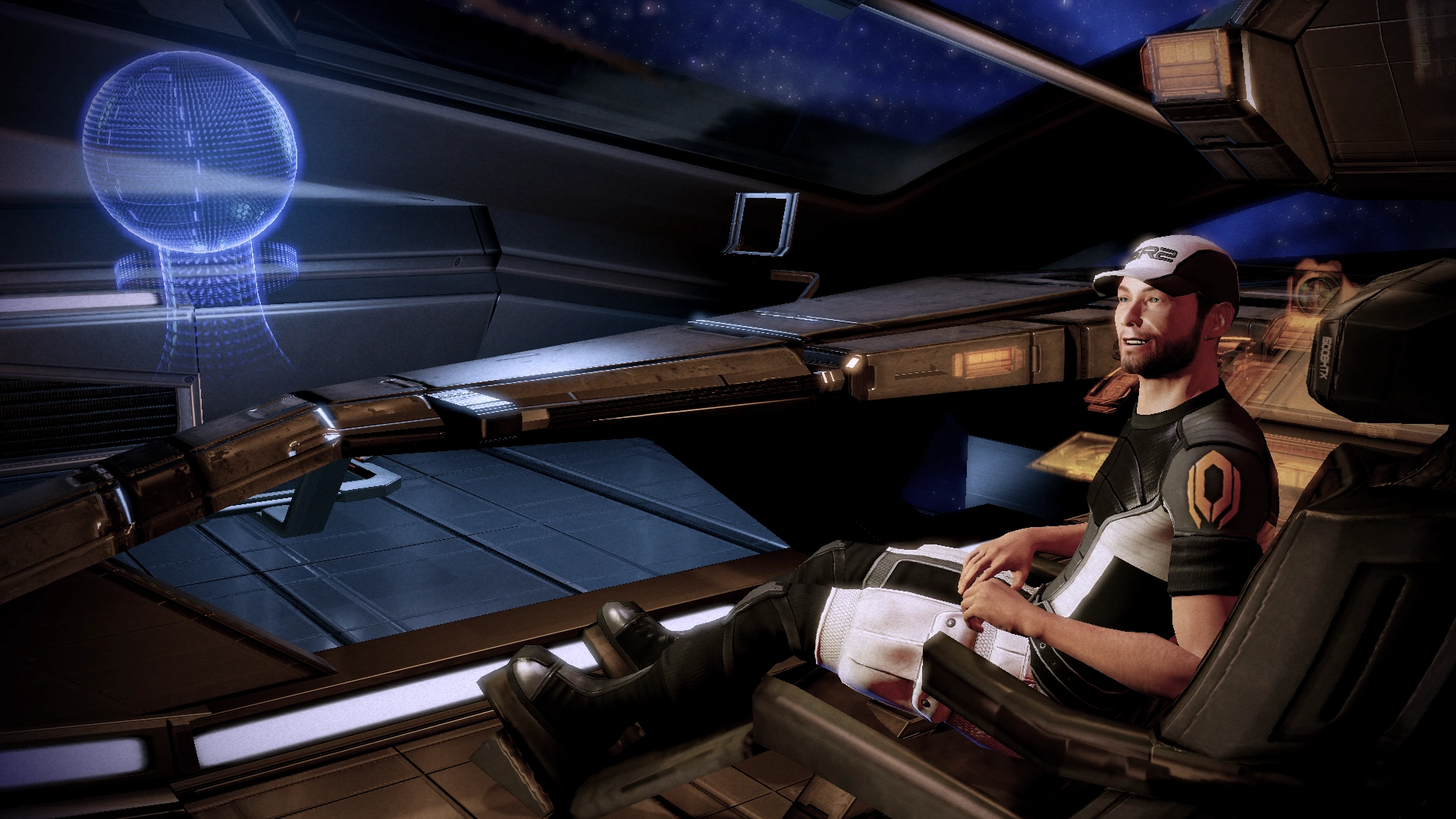 ME2 Джокер и СУЗИ на мостике Нормандии