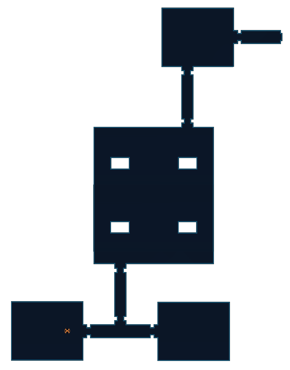 Карта научной станции